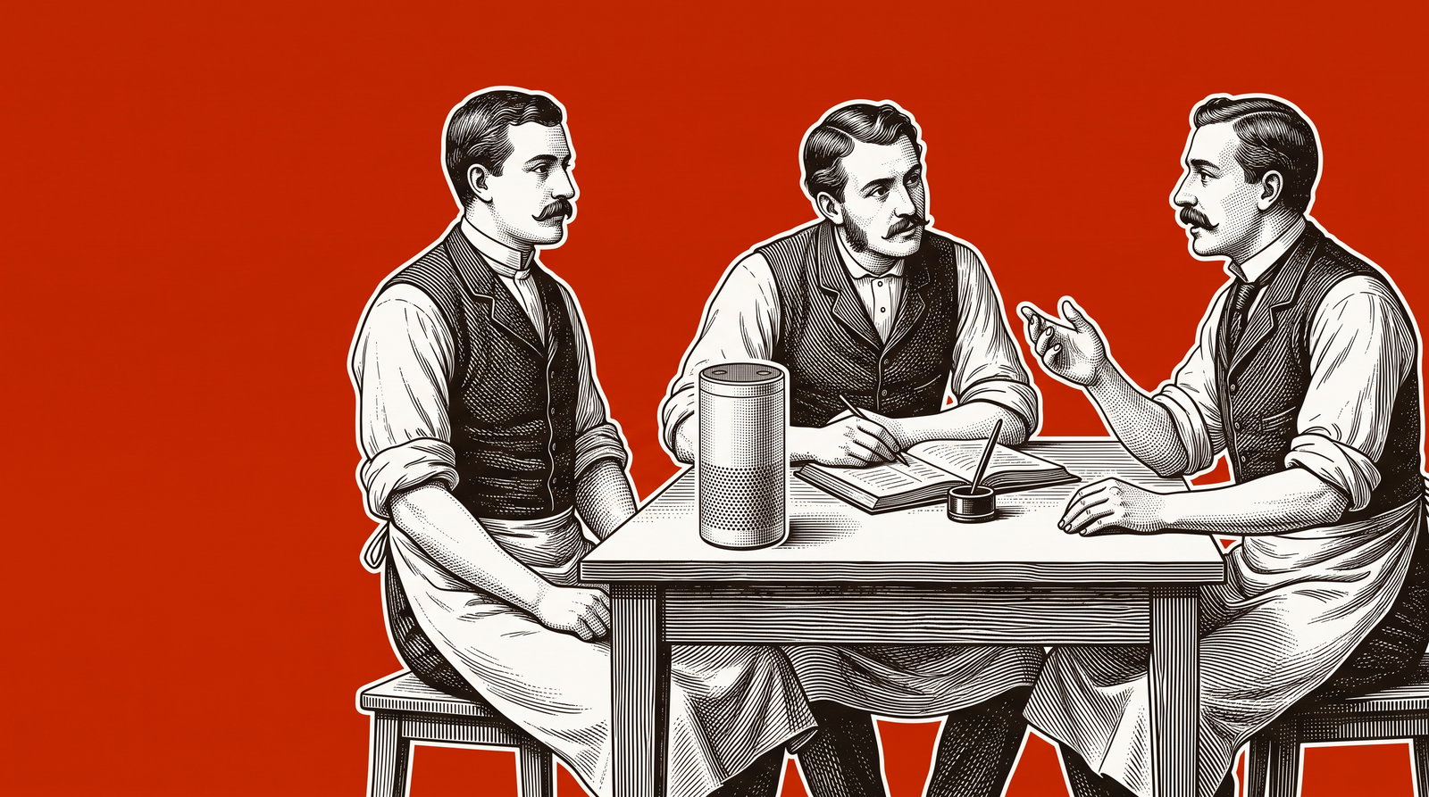 Spracherkennung im Besprechungsraum